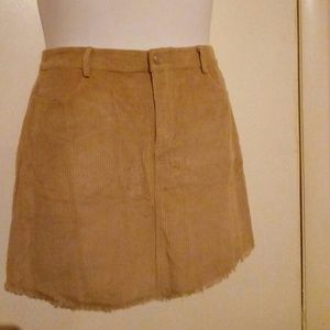 Lunik Corduroy Mini Skirt
